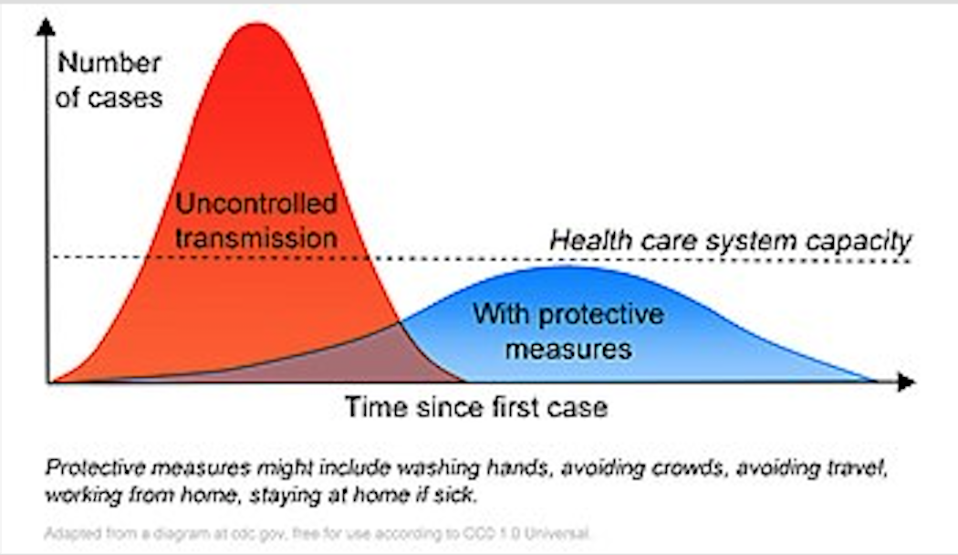 Too late for containment, now we must flatten the curve of COVID19 ...